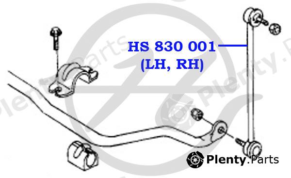  HANSE part HS830001 Replacement part