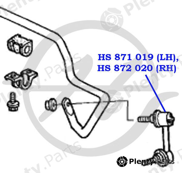  HANSE part HS871019 Replacement part