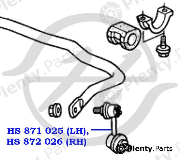  HANSE part HS871025 Replacement part