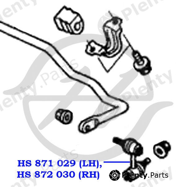 HANSE part HS871029 Replacement part