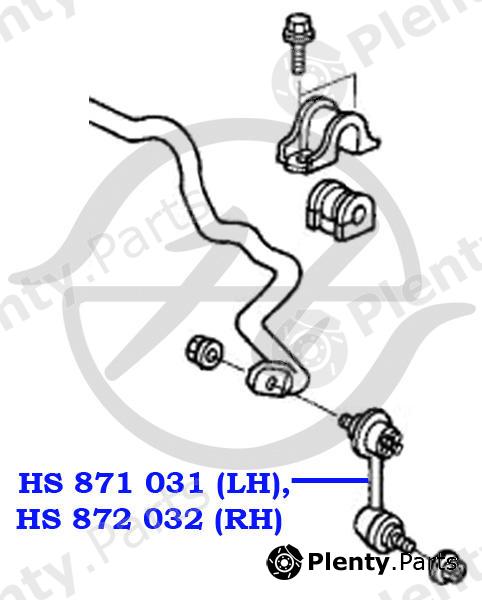  HANSE part HS871031 Replacement part