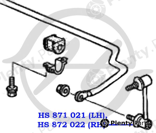  HANSE part HS872022 Replacement part