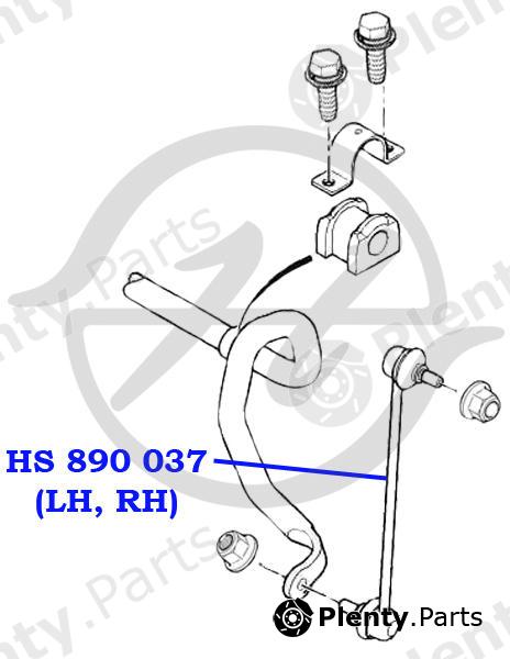  HANSE part HS890037 Replacement part