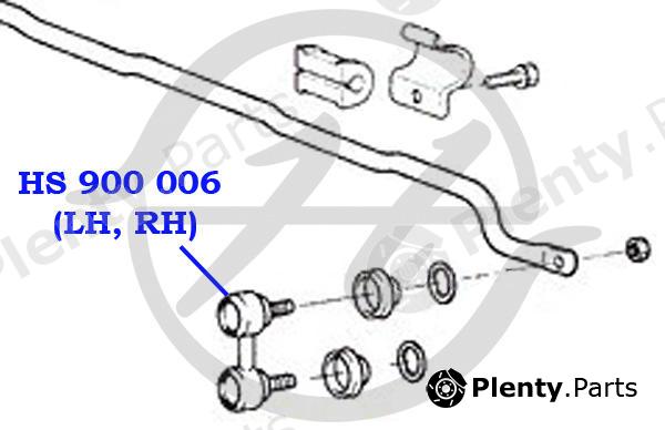  HANSE part HS900006 Replacement part