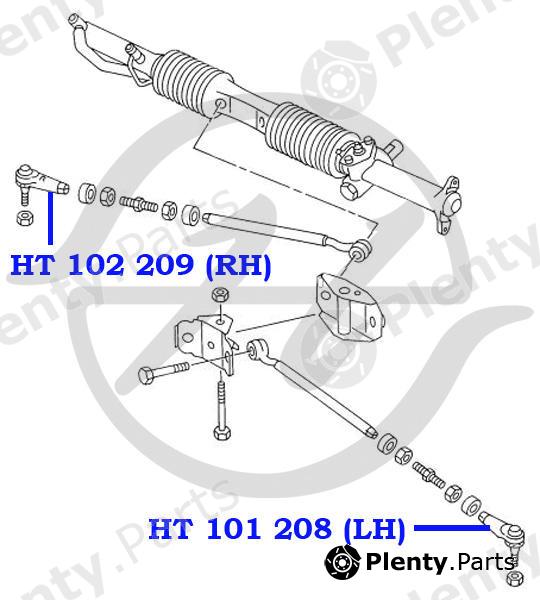  HANSE part HT101208 Replacement part