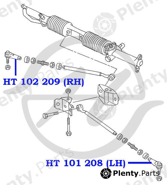  HANSE part HT102209 Replacement part