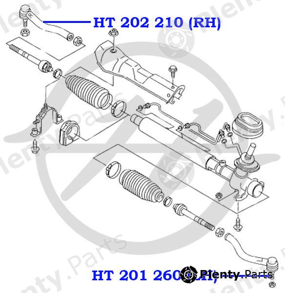  HANSE part HT201260 Replacement part