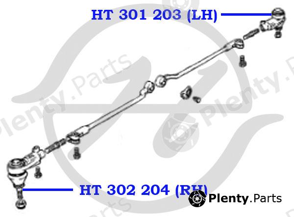  HANSE part HT302204 Replacement part