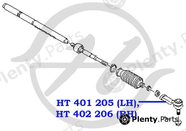  HANSE part HT401205 Replacement part