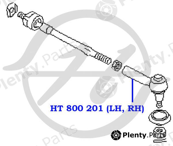  HANSE part HT800201 Replacement part