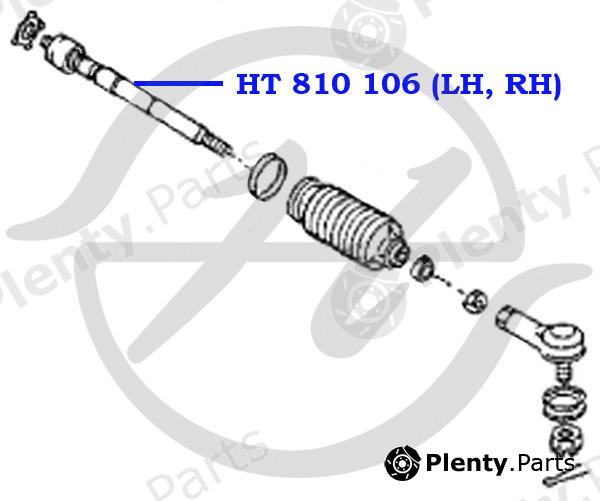  HANSE part HT810106 Replacement part