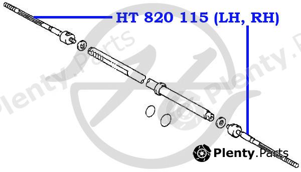  HANSE part HT820115 Replacement part