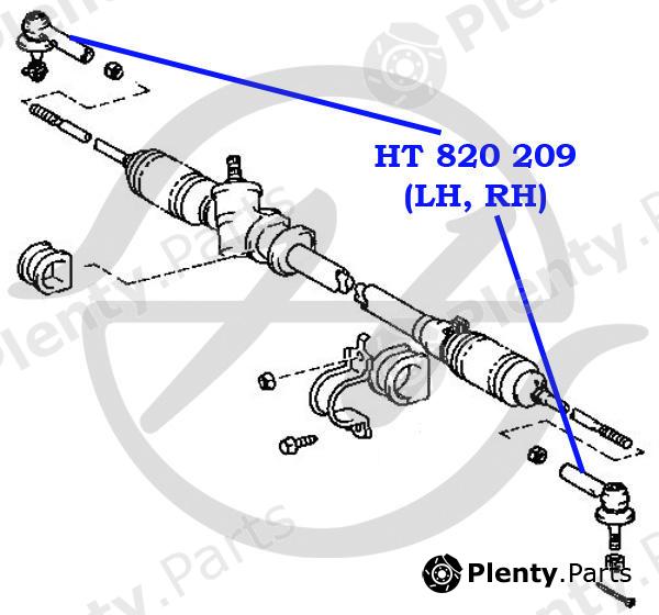  HANSE part HT820209 Replacement part