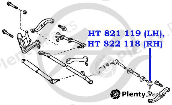  HANSE part HT822118 Replacement part