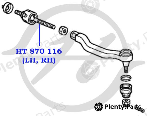  HANSE part HT870116 Replacement part