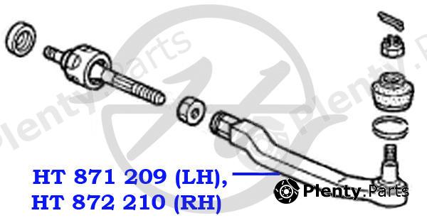  HANSE part HT872210 Replacement part