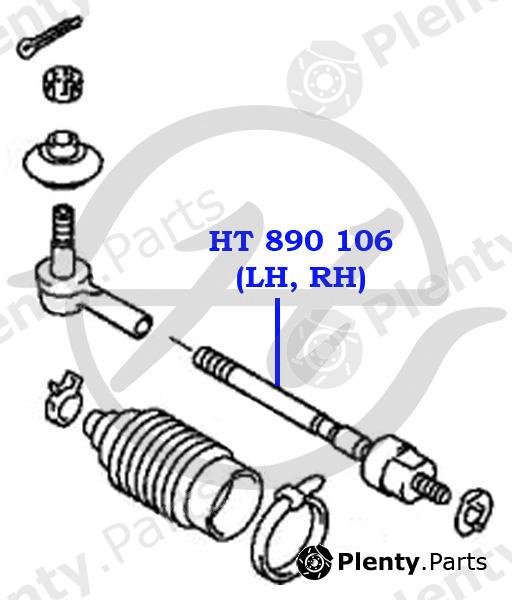  HANSE part HT890106 Replacement part
