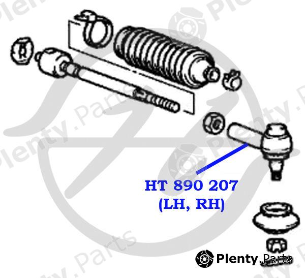  HANSE part HT890207 Replacement part