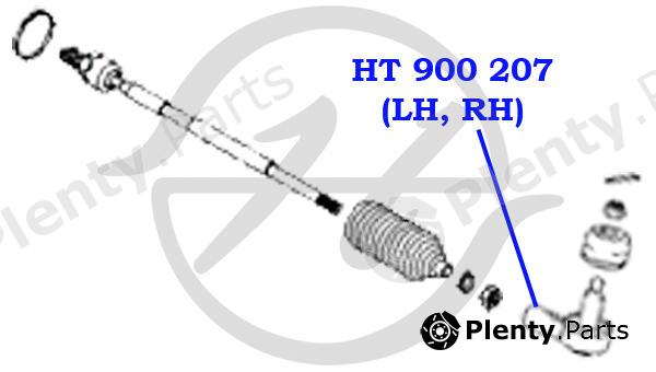  HANSE part HT900207 Replacement part