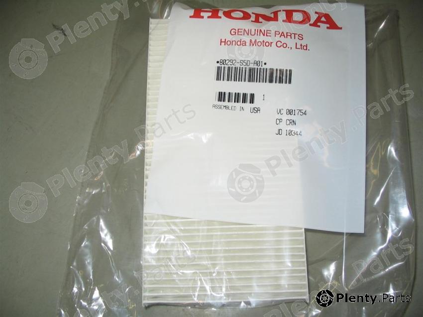Genuine HONDA part 80292S5DA01 Filter, interior air