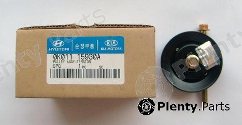 Genuine HYUNDAI / KIA (MOBIS) part 0K011-15-930A (0K01115930A) Deflection/Guide Pulley, v-ribbed belt