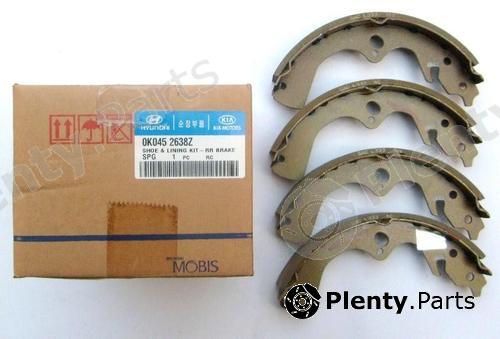 Genuine HYUNDAI / KIA (MOBIS) part 0K0452638Z Brake Shoe Set