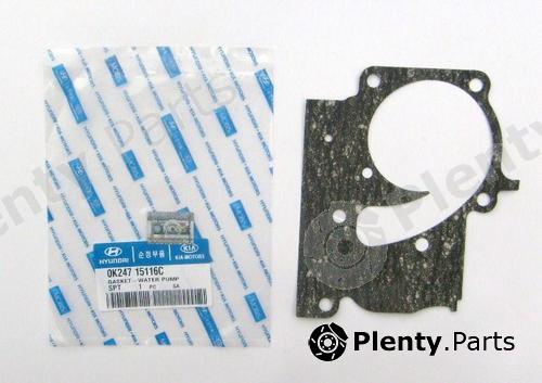Genuine HYUNDAI / KIA (MOBIS) part 0K24715116C Gasket, water pump