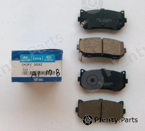 Genuine HYUNDAI / KIA (MOBIS) part 0K2FC2628Z Brake Pad Set, disc brake