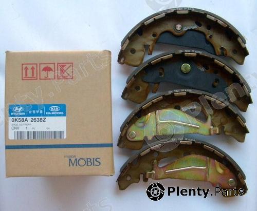 Genuine HYUNDAI / KIA (MOBIS) part 0K58A2638Z Brake Shoe Set