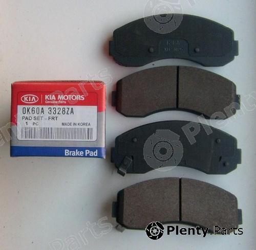 Genuine HYUNDAI / KIA (MOBIS) part 0K60A3328ZA Brake Pad Set, disc brake