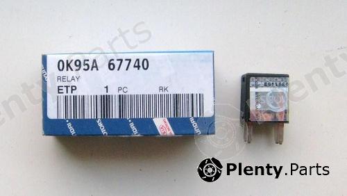 Genuine HYUNDAI / KIA (MOBIS) part 0K95A67740 Relay, ABS