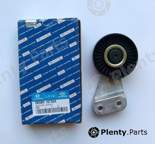 Genuine HYUNDAI / KIA (MOBIS) part 0K9BV10730A Deflection/Guide Pulley, v-ribbed belt