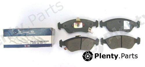 Genuine HYUNDAI / KIA (MOBIS) part 0K9Y63328Z Brake Pad Set, disc brake