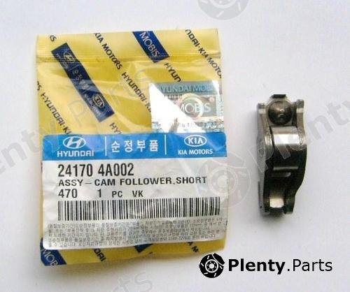 Genuine HYUNDAI / KIA (MOBIS) part 241704A002 Rocker Arm, engine timing