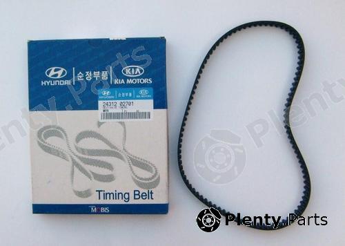 Genuine HYUNDAI / KIA (MOBIS) part 24312-02701 (2431202701) Timing Belt