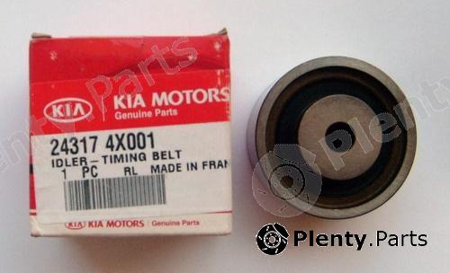 Genuine HYUNDAI / KIA (MOBIS) part 24317-4X001 (243174X001) Tensioner, timing belt