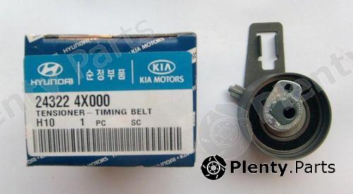 Genuine HYUNDAI / KIA (MOBIS) part 24322-4X000 (243224X000) Tensioner, timing belt