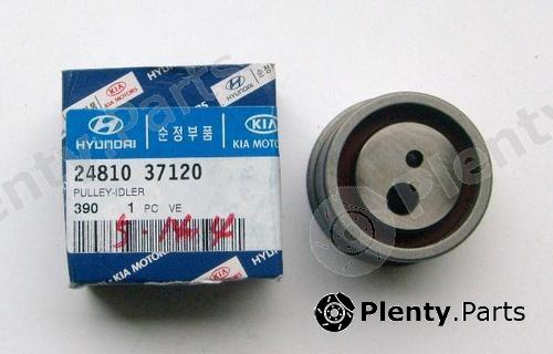 Genuine HYUNDAI / KIA (MOBIS) part 24810-37120 (2481037120) Deflection/Guide Pulley, timing belt