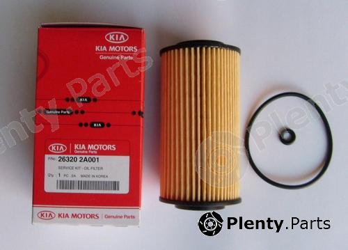 Genuine HYUNDAI / KIA (MOBIS) part 263202A001 Oil Filter