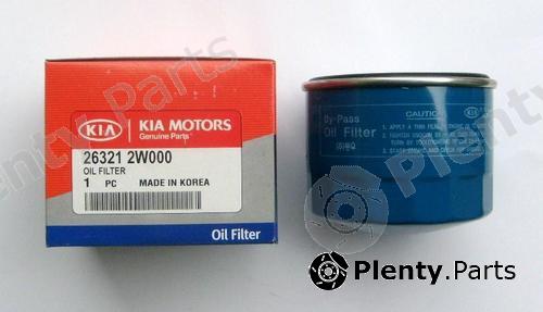 Genuine HYUNDAI / KIA (MOBIS) part 263212W000 Oil Filter