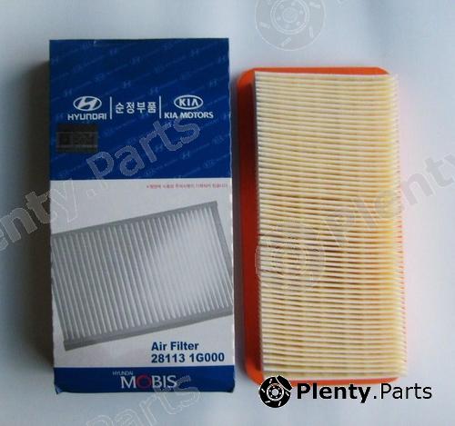 Genuine HYUNDAI / KIA (MOBIS) part 28113-1G000 (281131G000) Air Filter ...