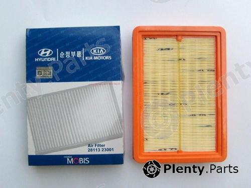 Genuine HYUNDAI / KIA (MOBIS) part 28113-23001 (2811323001) Air Filter ...