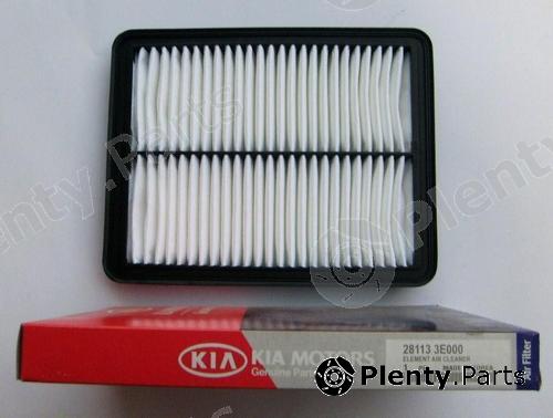 Genuine HYUNDAI / KIA (MOBIS) part 28113-3E000 (281133E000) Air Filter