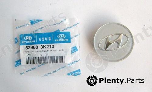 Genuine HYUNDAI / KIA (MOBIS) part 529603K210 Emblem, hubcap