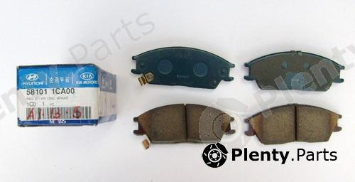 Genuine HYUNDAI / KIA (MOBIS) part 581011CA00 Brake Pad Set, disc brake