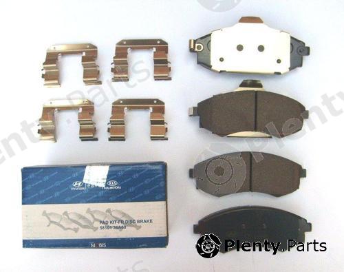 Genuine HYUNDAI / KIA (MOBIS) part 5810138A60 Brake Pad Set, disc brake