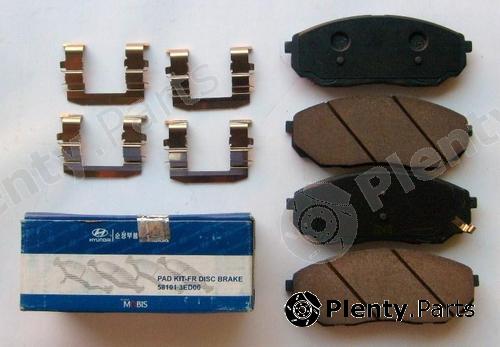 Genuine HYUNDAI / KIA (MOBIS) part 58101-3ED00 (581013ED00) Brake Pad Set, disc brake