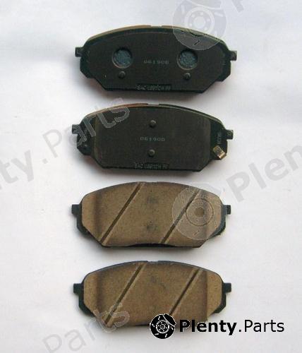 Genuine HYUNDAI / KIA (MOBIS) part 581013JA01 Brake Pad Set, disc brake