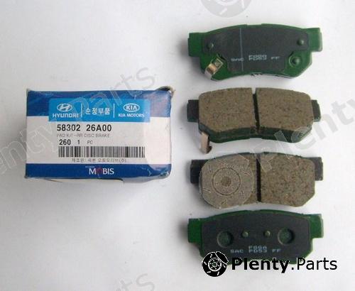 Genuine HYUNDAI / KIA (MOBIS) part 5830226A00 Replacement part