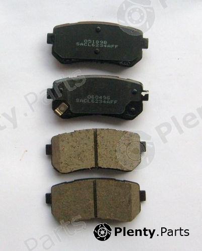 Genuine HYUNDAI / KIA (MOBIS) part 583022LA00 Brake Pad Set, disc brake